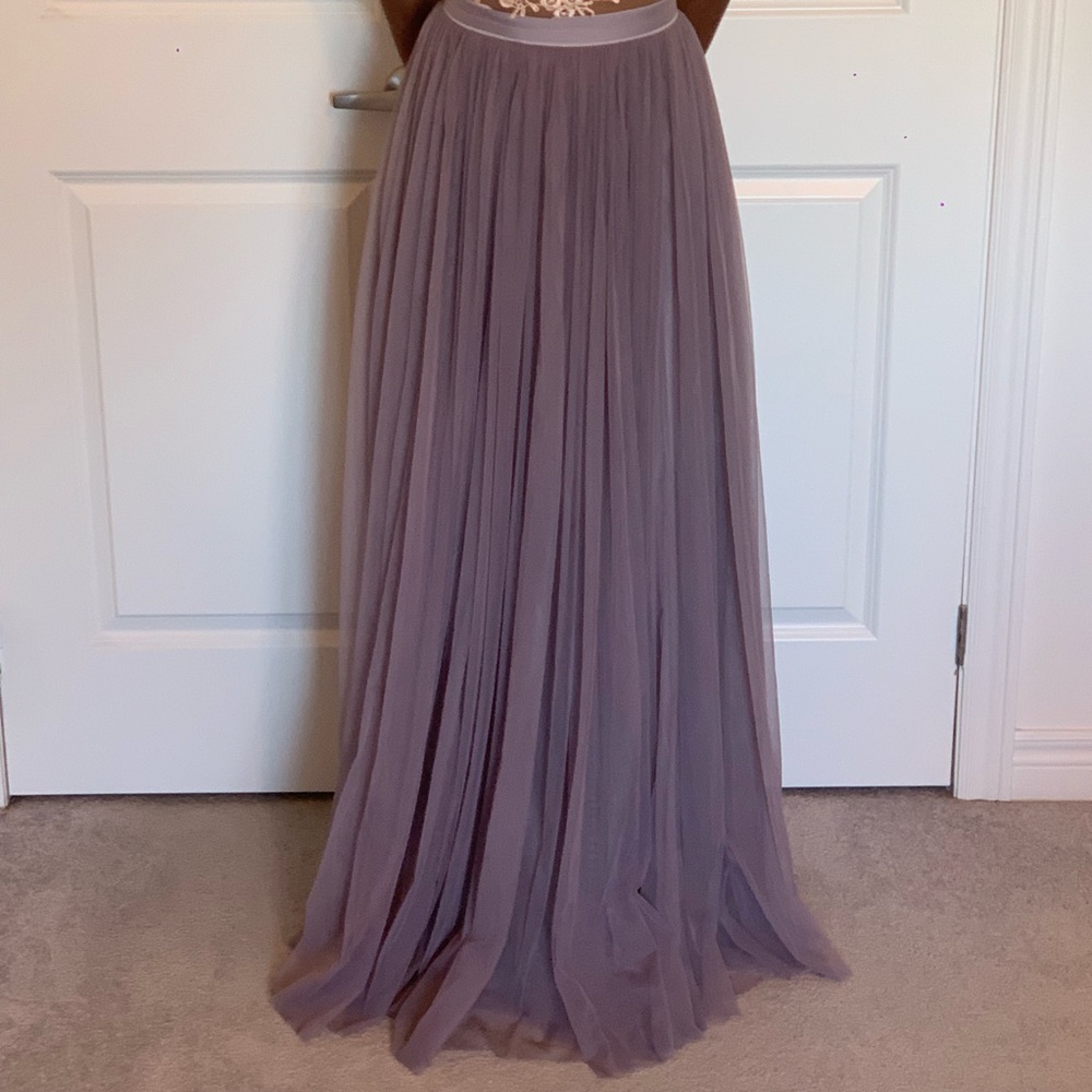 Purple tulle skirt - Picture 5 of 5